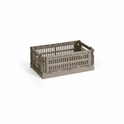 Clearance HAY Colour Crate S 17x26 5 cm Warm grey