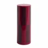 Clearance HAY Column Candle blockljus large 25 cm Wine-bordeaux large check