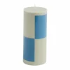 Clearance HAY Column Candle blockljus small 15 cm Grey-blue