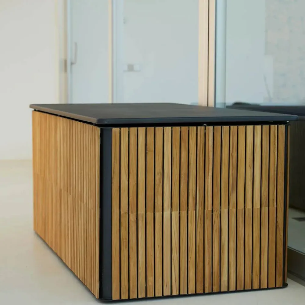 Cane-line Combine dynbox Teak lava grey liten