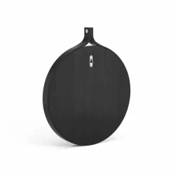 Swedese Comma Spegel rund Ø40 cm Ask svartbetsad