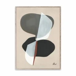 Paper Collective Composition 01 poster 30x40 cm
