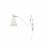 Warm Nordic Cone vägglampa warm white mässingdetaljer