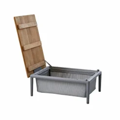 Cane-line Conic boxbord Light grey teak