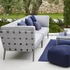 Outlet Cane-line Conic modulsoffa airtouch grey enkel inkl. dynor