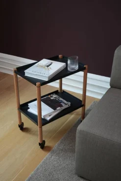 Clearance Andersen Furniture Connect bord Oljad ek svart metall