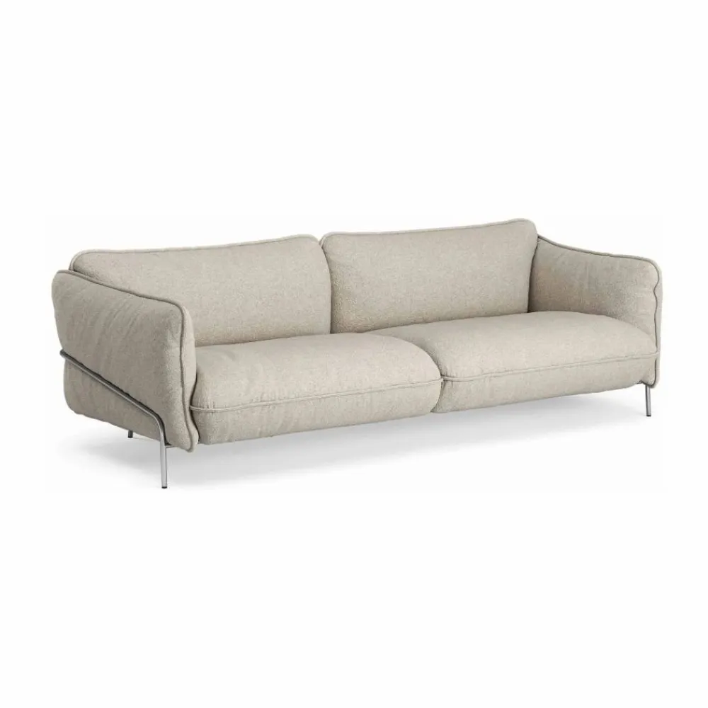 Discount Swedese Continental soffa Wave Sand-kromat stål