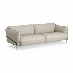 Sale Swedese Continental soffa Wave Sand-svartlackerat stål