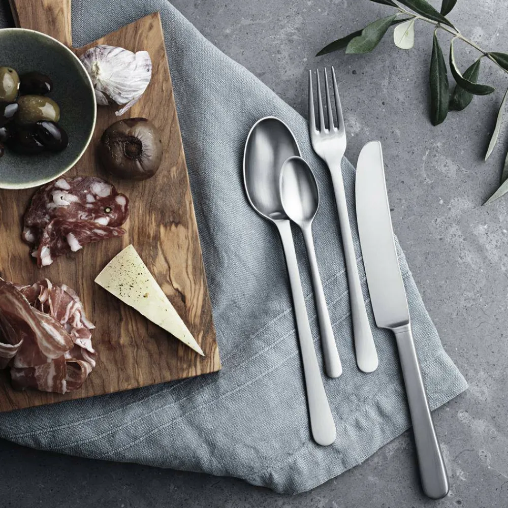 Georg Jensen Copenhagen matt bestickset 4 delar