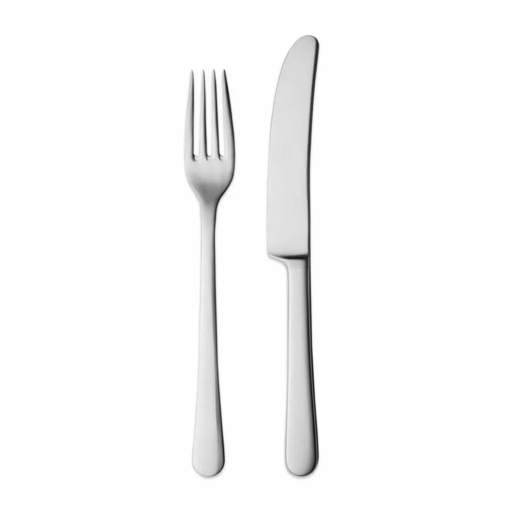 Georg Jensen Copenhagen matt lunchbestick 8 delar