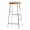HAY Cornet barpall 65 cm Oiled oak-chrome