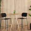 HAY CPH20 2.0 barbord Ø70 cm Grey linoleum-lacquered oak
