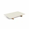 Outlet HAY CPH30 2.0 Extendable Leaf till matbord 50x90 cm Off white linoleum-lacq. oak