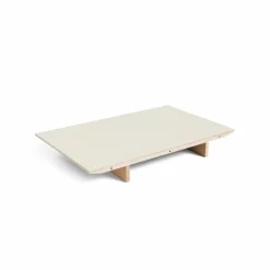 Outlet HAY CPH30 2.0 Extendable Leaf till matbord 50x90 cm Off white linoleum-lacq. oak