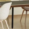 HAY CPH30 Extendable stödben Black water-based lacquered oak