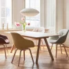 New HAY CPH30 2.0 matbord 90x250 cm Off white linoleum-lacq. oak
