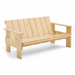 Sale HAY Crate Lounge soffa lackad furu Klar