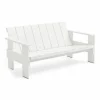 HAY Crate Lounge soffa lackad furu White