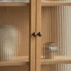 Audo Copenhagen Curiosity skåp med glasdörr 168 cm Oak