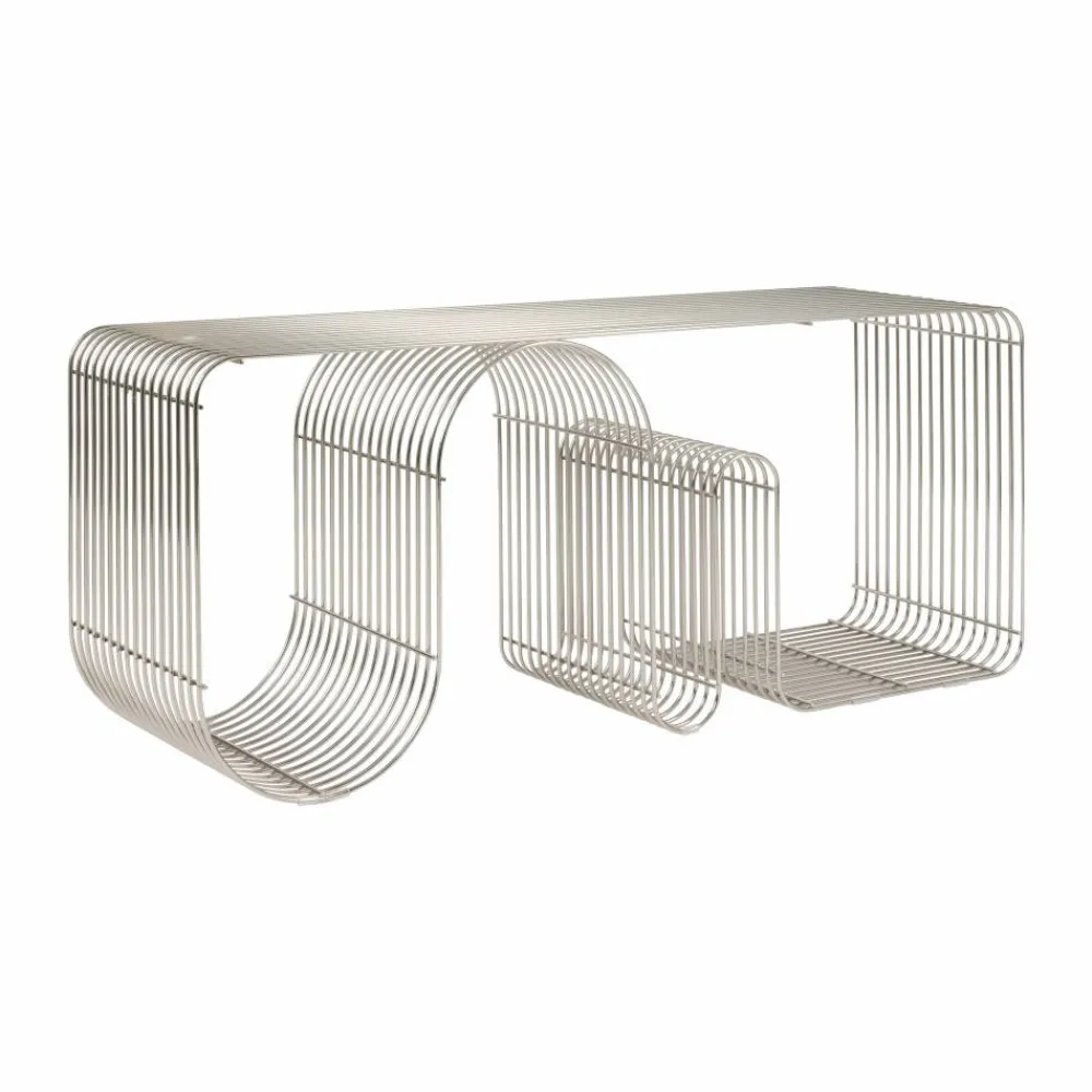AYTM Curva sittbänk 100 cm Silver
