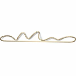 Ferm Living Curvature handdukshängare Mässing