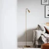 Clearance By Rydéns Curve golvlampa 146 cm Matt guld