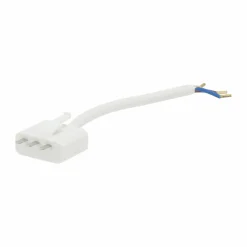 Scandi Essentials DCL jordad takkontakt 15 cm Vit