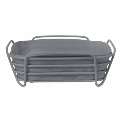 blomus Delara brödkorg 26x26 cm Sharkskin