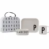 Outlet Design Letters barnservis set P