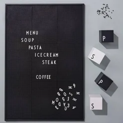 Sale Design Letters bokstavstavla A2 Svart