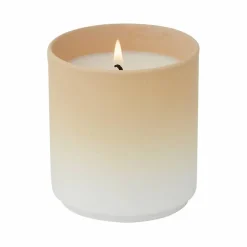 Design Letters dip dye doftljus Ø8 cm Beige