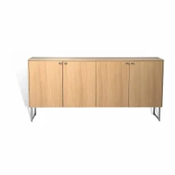 Mavis Deus sideboard 75 cm Vitpigmenterad mattlackad ek