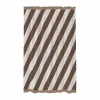 Online Mette Ditmer Diagonal duschdraperi 150x200 cm Chocolate