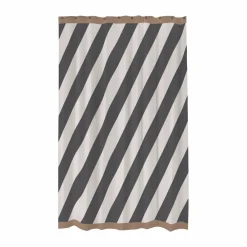 New Mette Ditmer Diagonal duschdraperi 150x200 cm Dark grey