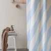 Mette Ditmer Diagonal duschdraperi 150x200 cm Light blue