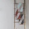 Mette Ditmer Diagonal handduk Dark olive 70x133 cm