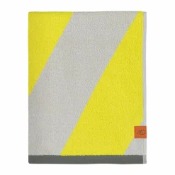 Mette Ditmer Diagonal handduk Yellow 70x133 cm