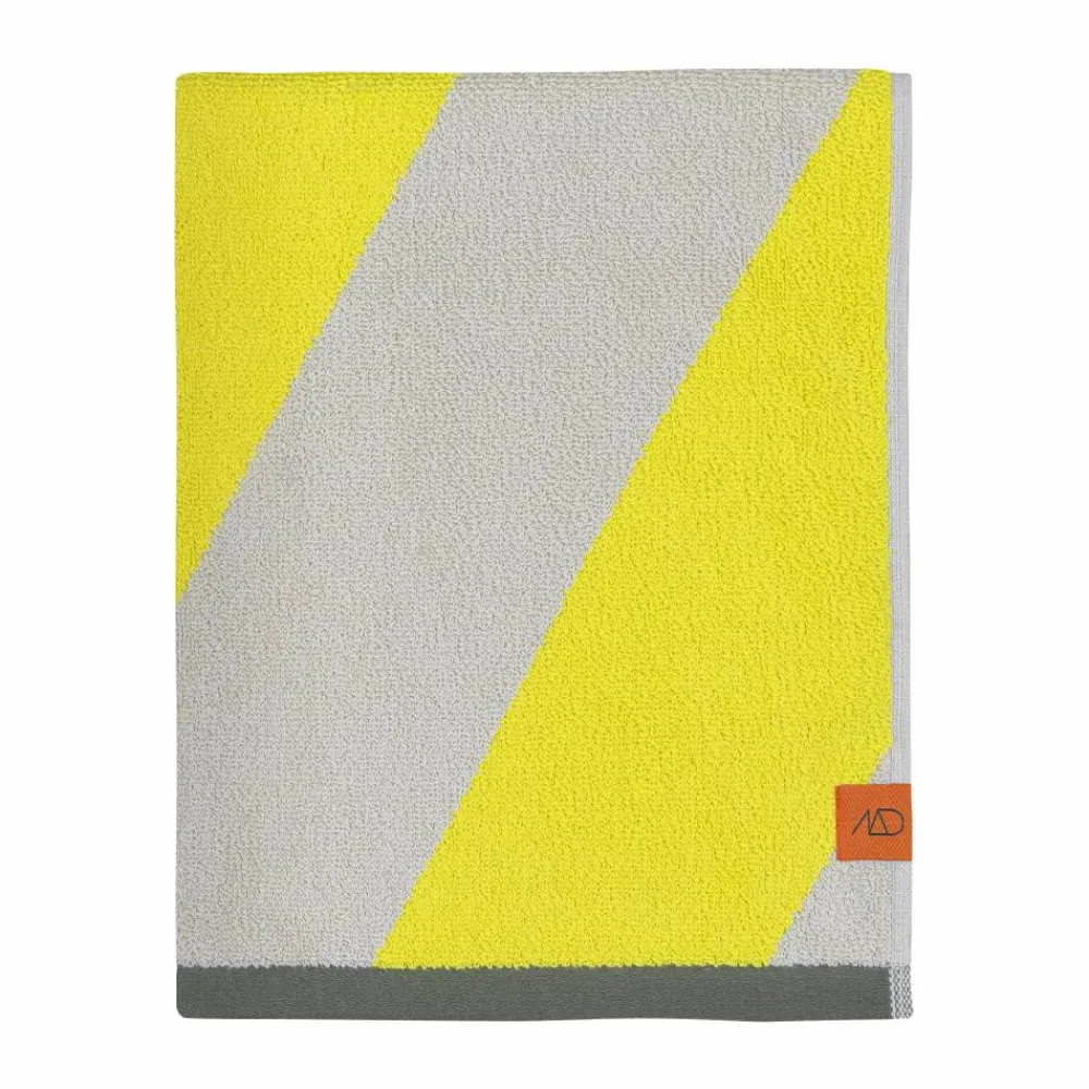 Mette Ditmer Diagonal handduk Yellow 70x133 cm