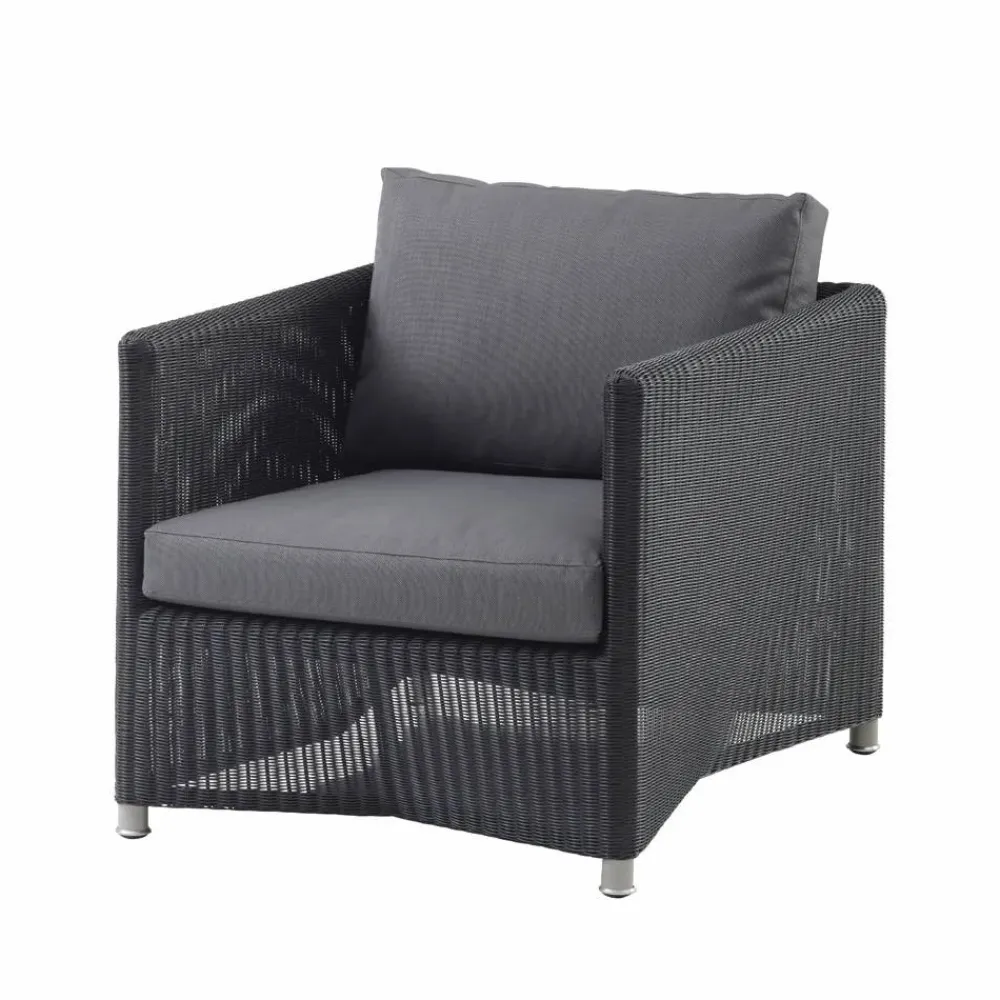 Sale Cane-line Diamond loungefåtölj weave Natté graphite