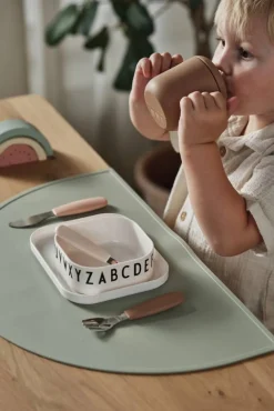 New Scandi Living Dine bestickset silikon 3 delar Blush