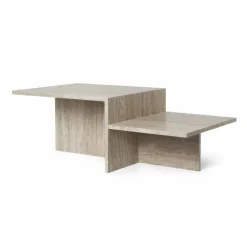 Sale Ferm Living Distinct soffbord Travertin