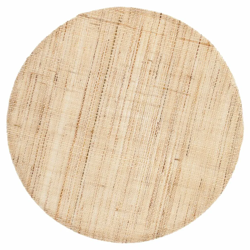 Dixie linnetablett rund Natural