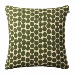 Online Chhatwal & Jonsson Dot Ari kuddfodral 50x50 cm Beige-cactus green