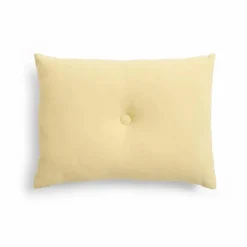Hot HAY Dot Linen kudde 45x60 cm Soft yellow