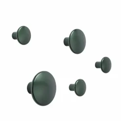 New Muuto Dots Metal 5-pack Dark green
