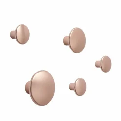 Muuto Dots Metal 5-pack Rose