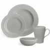 Scandi Living Dots tallrik 28 cm 4-pack Grå