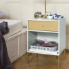 Montana Dream sängbord black 05 svartlackade ben