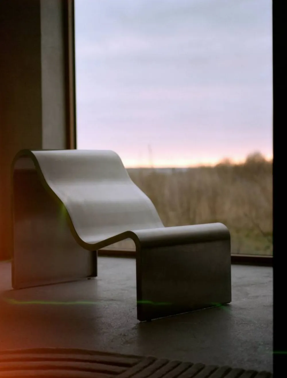 Muuto Dream View bänk Borstat stål 60 cm