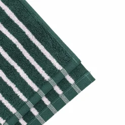 Scandi Living Drift badhandduk 70x140 cm Grön-lila